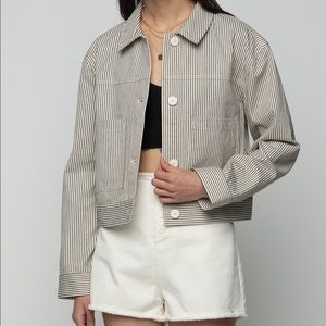 Oak+Fort Light Striped Jacket